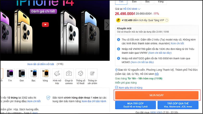 Click v&agrave;o n&uacute;t 