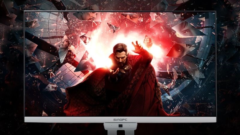 M&aacute;y t&iacute;nh SingPC c&oacute; m&agrave;n h&igrave;nh ch&acirc;n thật, sắc n&eacute;t