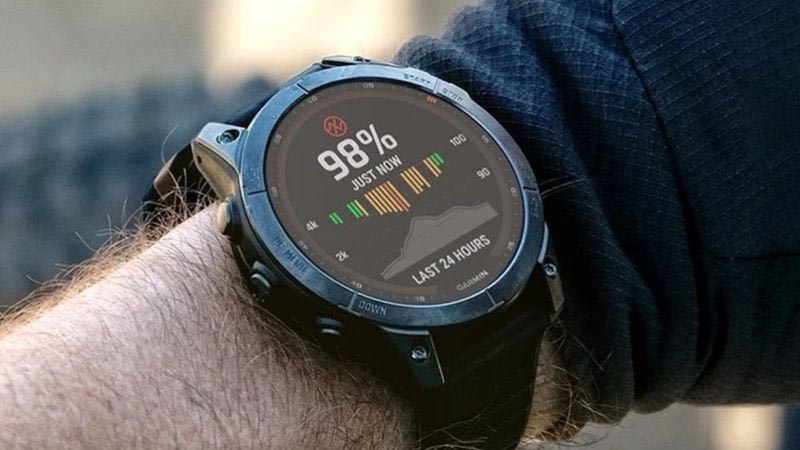 Đồng hồ th&ocirc;ng minh Garmin Fenix 7X Solar Titanium t&iacute;ch hợp nhiều t&iacute;nh năng tập luyện