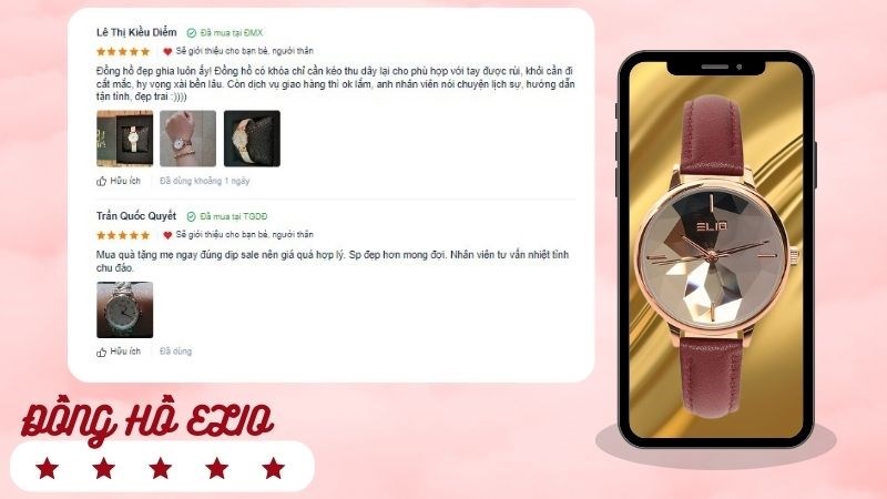 Đồng hồ Elio l&agrave; một thương hiệu đồng hồ ph&acirc;n kh&uacute;c gi&aacute; rẻ đến từ Việt Nam