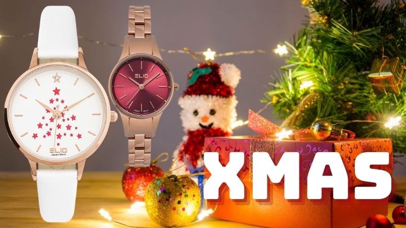 Xmas sở hữu những chiếc đồng hồ đậm chất m&ugrave;a lễ hội