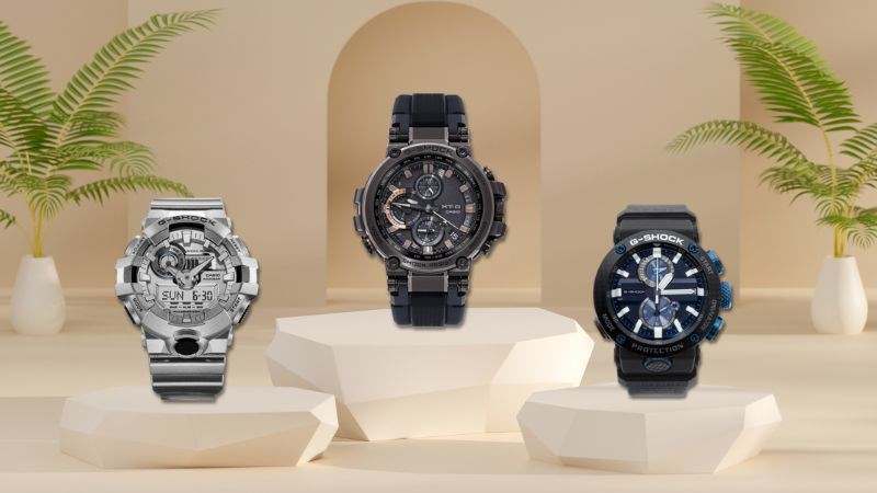 Thiết kế của đồng hồ Casio G-Shock có sự bền bỉ cao Thiết kế của đồng hồ Casio G-Shock có sự bền bỉ cao