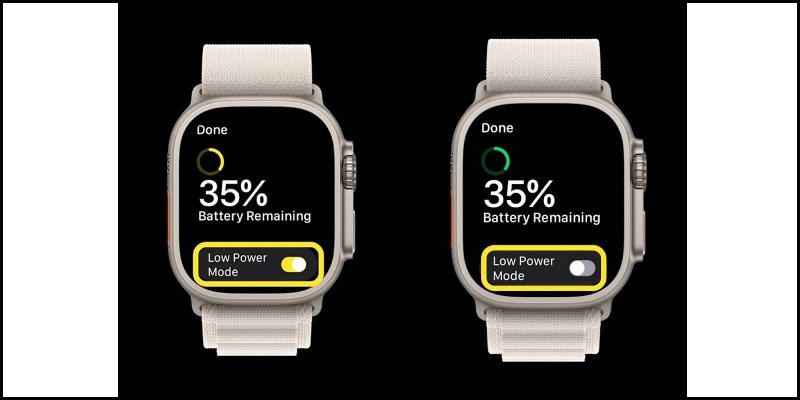 Tắt đi Chế độ tiết kiệm pin Tắt đi Chế độ tiết kiệm pin