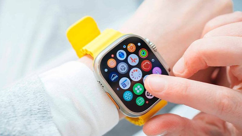 Cảm ứng trên màn hình Apple Watch Cảm ứng trên màn hình Apple Watch