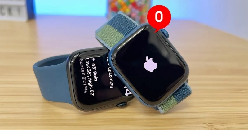 Lỗi Apple Watch kh&ocirc;ng hiển thị th&ocirc;ng b&aacute;o