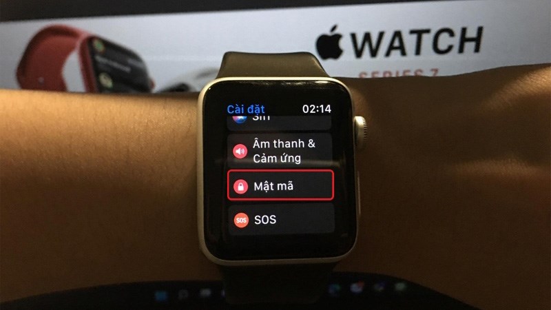 Ấn v&agrave;o mục Mật m&atilde;