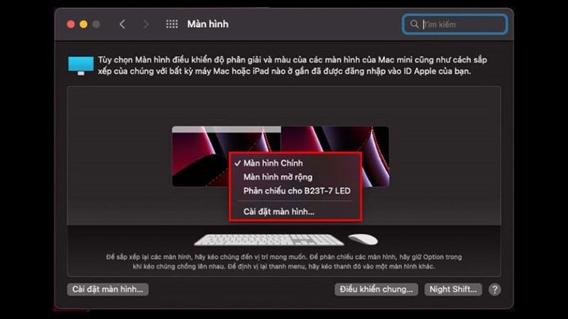 C&agrave;i đặt m&agrave;n h&igrave;nh ngo&agrave;i th&agrave;nh m&agrave;n h&igrave;nh ch&iacute;nh đơn giản