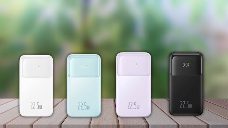 Sạc dự ph&ograve;ng Baseus đa dạng về m&agrave;u sắc cho bạn lựa chọn