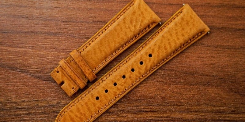 D&acirc;y đồng hồ bằng da thật