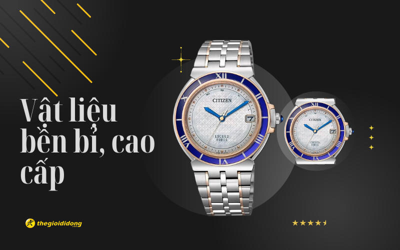 Vật liệu l&agrave;m đồng hồ cao cấp