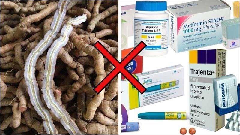 Tránh sử dụng ba kích với các thuốc điều trị tiểu đường