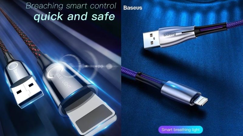 C&aacute;p sạc Baseus sở hữu c&ocirc;ng suất sạc đa dạng v&agrave; tương đối lớn