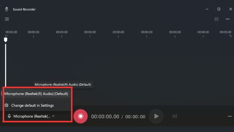 Lựa chọn thiết bị ghi &acirc;m