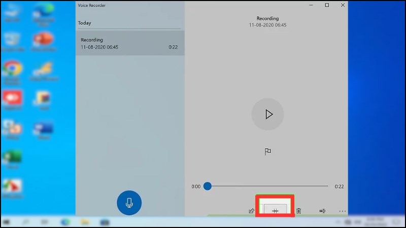 Chọn Trim để loại bỏ &acirc;m thanh thừa