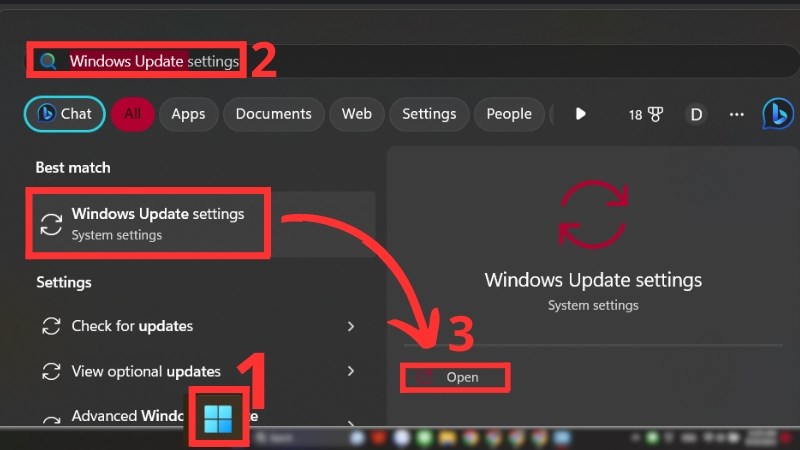 C&aacute;c bước cập nhật Windows, Update Driver