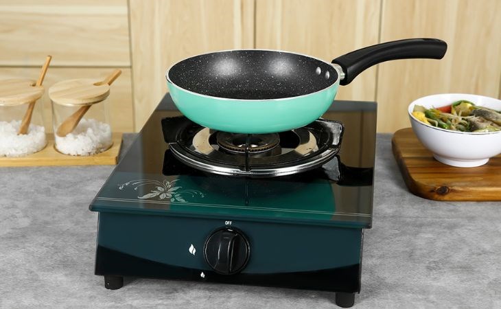 Chảo nhôm chống dính vân đá đáy từ 20 cm Elmich Coloseum EL-5746MN  làm bằng hợp kim nhôm dày 2.91 mm giữ nhiệt tốt