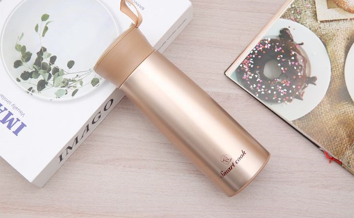 Bình giữ nhiệt inox 350 ml Elmich SM-8026 được làm từ nhựa PP cao cấp