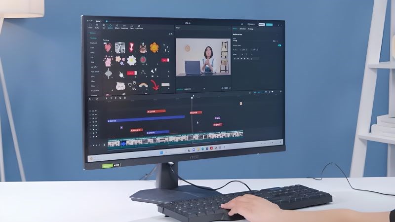 Màn hình MSI Gaming G244F 23.8 inch FHD được trang bị tấm nền Rapid IPS đem lại góc nhìn rộng, không bị biến dạng màu sắc ở các góc khác nhau Màn hình MSI Gaming G244F 23.8 inch FHD được trang bị tấm nền Rapid IPS đem lại góc nhìn rộng