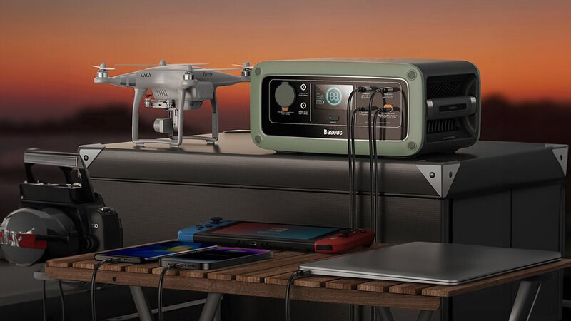 Trạm sạc Baseus 90000mAh c&oacute; thể cung cấp điện cho c&aacute;c thiết bị lớn