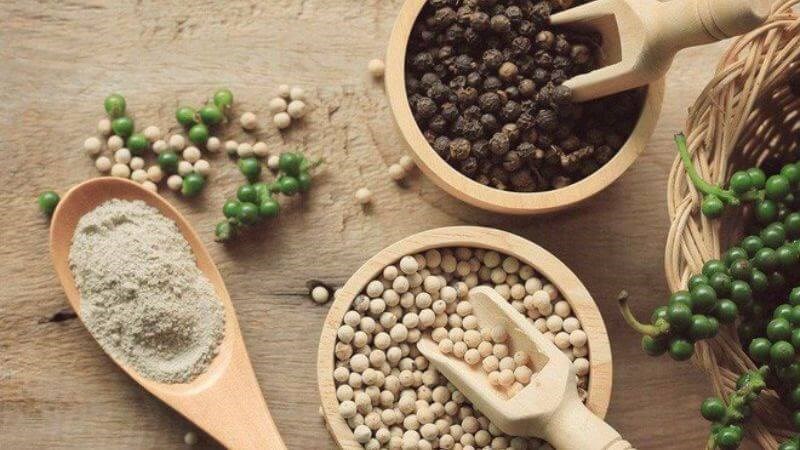 Hạt tiêu chứa nhiều dưỡng chất tốt cho sức khỏe