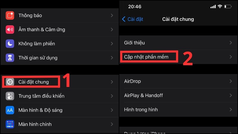 Đừng quên kiểm tra cập nhật phần mềm trên cả iPhone nữa nhé