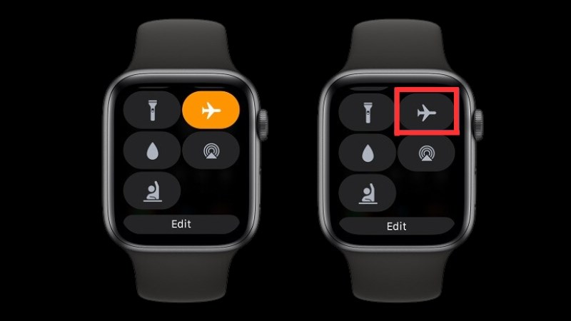 Đừng quên tắt chế độ trên máy bay (airplane mode) của Apple Watch