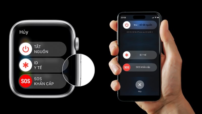 Khởi động lại Apple Watch và iPhone nếu chẳng may lỗi đến từ 1 tỏng 2 thiết bị