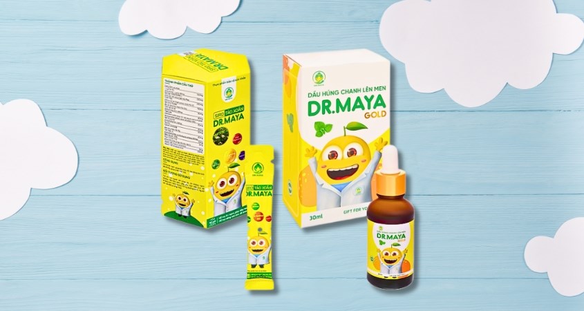 Combo 2 món: Dr.Maya hỗ trợ ăn ngon + tăng sức đề kháng