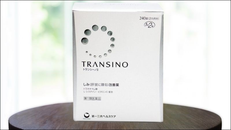 Viên uống Transino Whitening giúp làm trắng da, giảm nám và tàn nhang