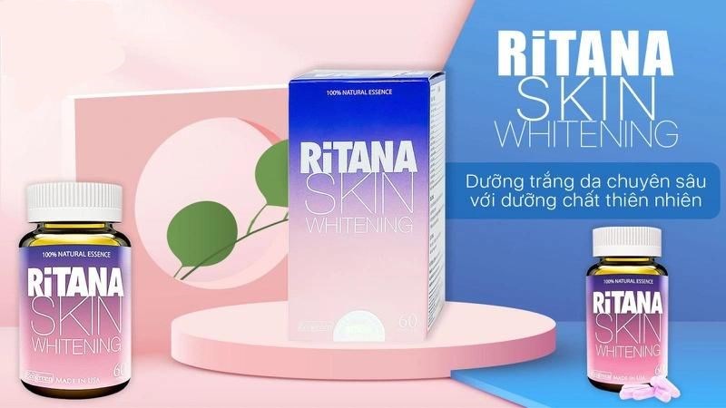 Viên uống Ecogreen Ritana Skin Whitening giúp làm trắng da, mờ nám hiệu quả