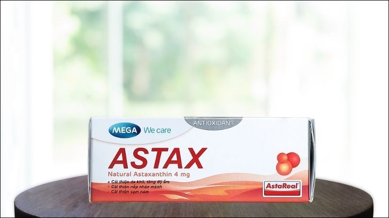 Viên uống Astax 90 cải thiện khô và nám da