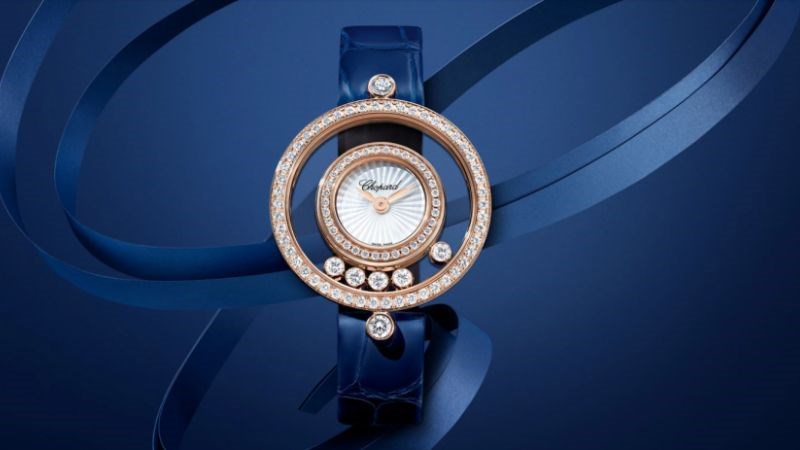 Chopard nổi tiếng với các mẫu đồng hồ dát vàng thể hiện quyền lực, sang trọng