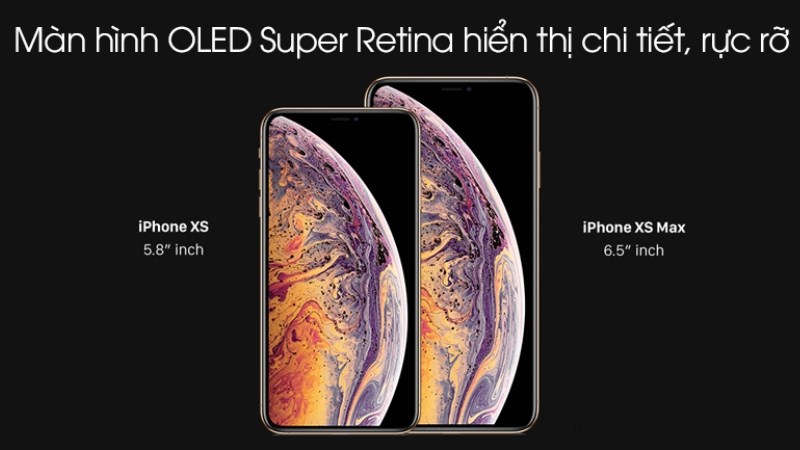 Màn hình OLED Super Retina với độ phân giải cao