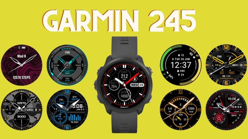 Garmin 245 c&oacute; thiết kế thời thượng