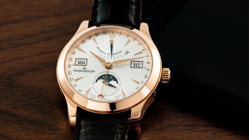 Jaeger-LeCoultre Master Calendar mỏng v&agrave; đơn giản