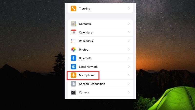 Cấp quyền truy cập Micro cho ứng dụng Cấp quyền truy cập Micro cho ứng dụng
