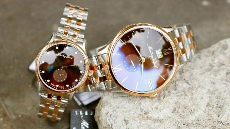 Đồng hồ Mathey Tissot với thiết kế sang trọng c&ugrave;ng bộ m&aacute;y bền bỉ
