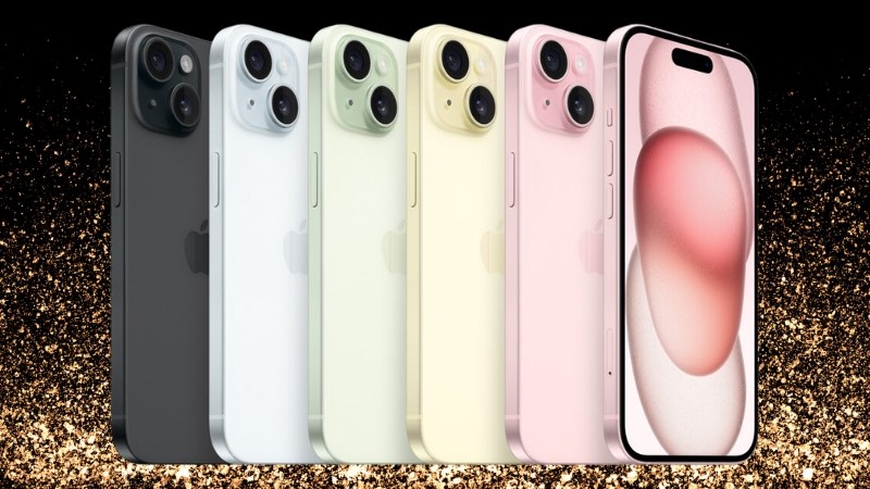 iPhone 15 Series với c&aacute;c phi&ecirc;n bản m&agrave;u đa dạng