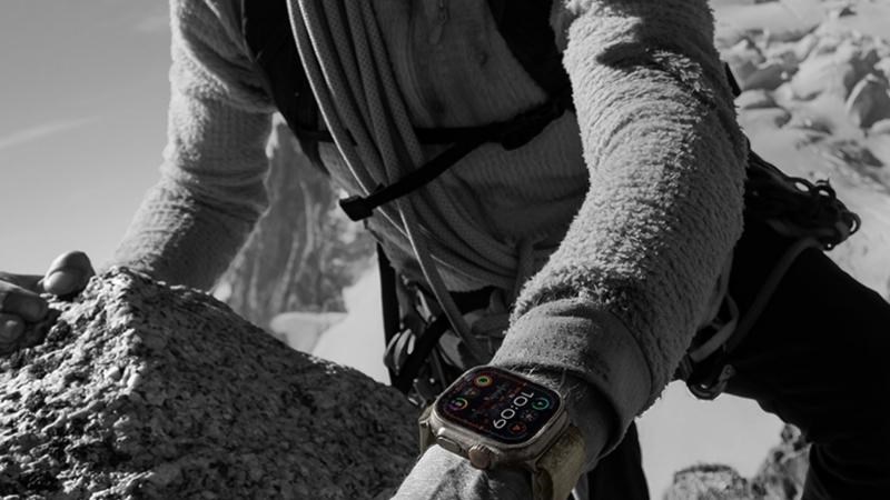 D&acirc;y đeo Apple Watch Ultra Alpine Loop cho người leo n&uacute;i