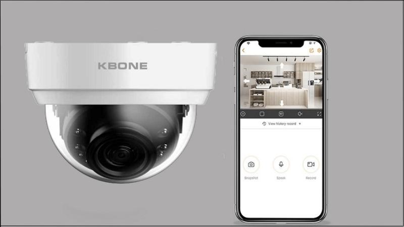 Điện thoại iPhone hiện nay hỗ trợ quan sát camera khá tốt 