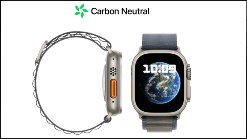 Apple Watch Ultra 2 c&oacute; chất liệu chắc chắn với 95% titanium