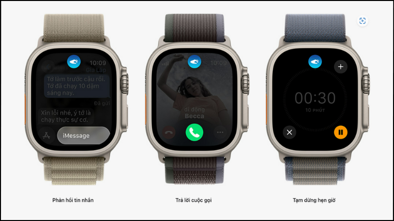 T&iacute;nh năng Double Tap gi&uacute;p Apple Watch Ultra 2 trở n&ecirc;n dễ sử dụng hơn