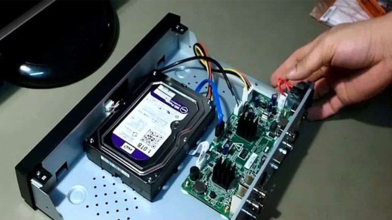 z Đầu ghi camera kêu tít tít xuất hiện khi chưa được lắp ổ đĩa để lưu trữ dữ liệu