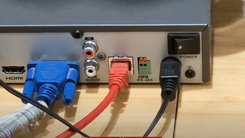 z Đầu ghi không kết nối mạng chỉ phát ra một tiếng tít duy nhất