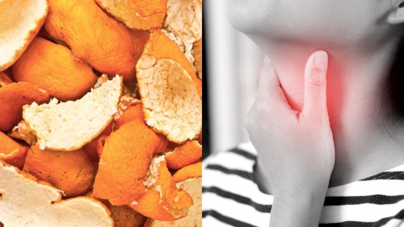 Bài thuốc trần bì trị viêm phế quản, viêm họng