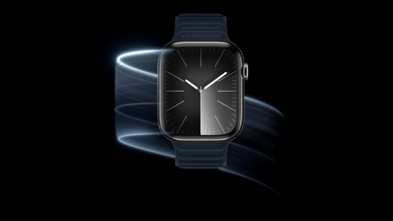 Man h&igrave;nh Apple Watch Series 9 c&oacute; độ s&aacute;ng 2000 nit