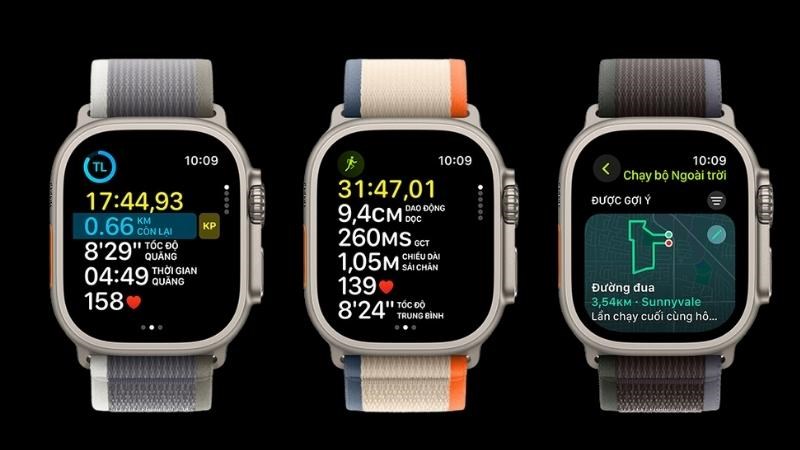 Sử dụng ứng dụng b&agrave;i tập tr&ecirc;n Apple Watch để theo d&otilde;i qu&aacute; tr&igrave;nh luyện tập