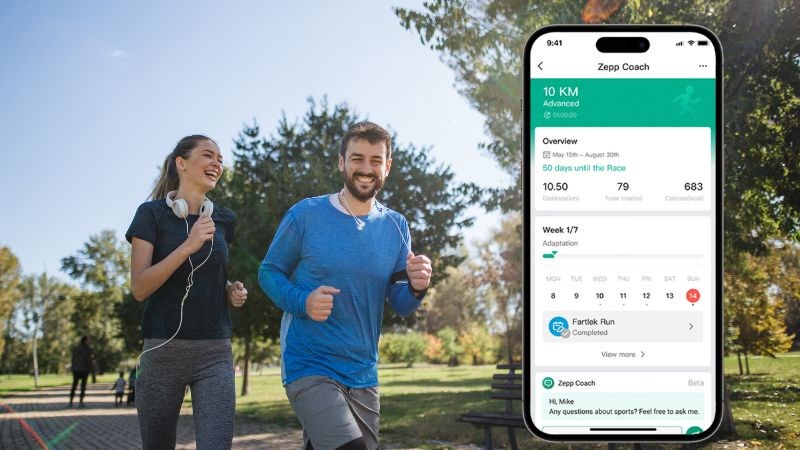 Huấn luận vi&ecirc;n Zepp ph&acirc;n bổ thời gian hoạt động hợp l&yacute; dựa v&agrave;o mức độ điểm TRIMP 