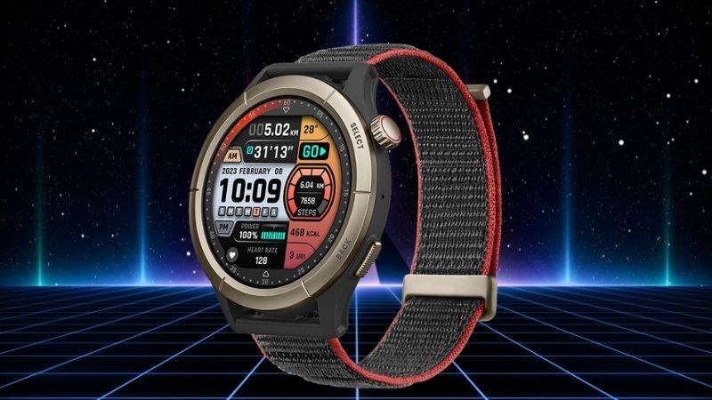 Đồng hồ th&ocirc;ng minh Amazfit Cheetah Pro 47mm sở hữu m&agrave;n h&igrave;nh cảm ứng c&oacute; k&iacute;ch thước 1.45 inch