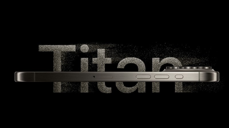 iPhone 15 Pro Max c&oacute; khung viền được thiết kế từ Titanium